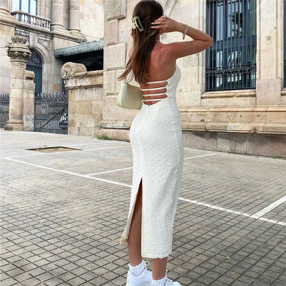 Vestido con Espalda descubierta