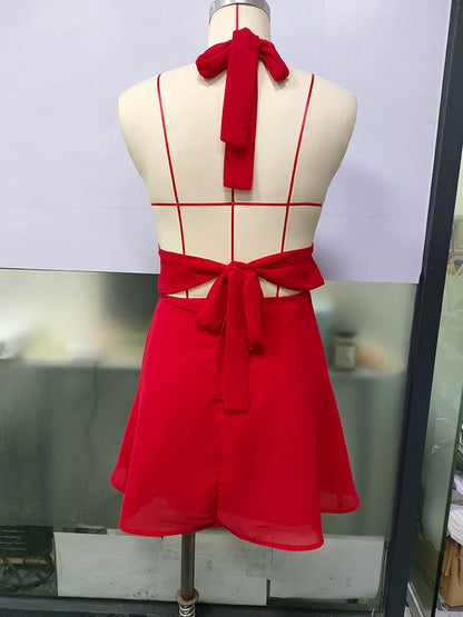 Vestido con Espalda Descubierta