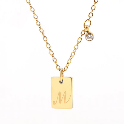 Collar Con Inicial