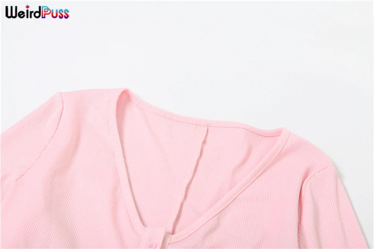 Mono de Cuello Bajo con Botones