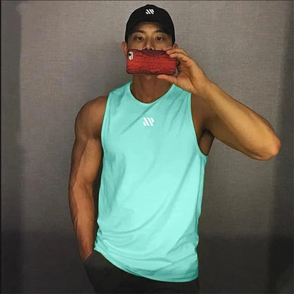 2024 Camiseta sin mangas para gimnasio y fitness para hombre, camiseta sin mangas para Fitness, chaleco deportivo transpirable de malla para hombre, camiseta interior para gimnasio, chaleco para correr para hombre