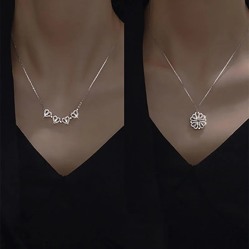 Collar con Trébol de Corazones - foto 6