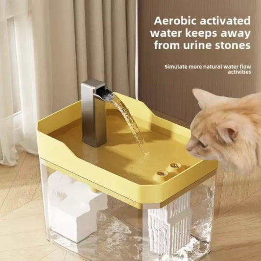 Fuente de agua para gatos 2 L con filtro - foto 1