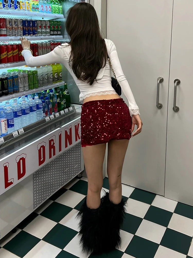 Falda de Lentejuelas