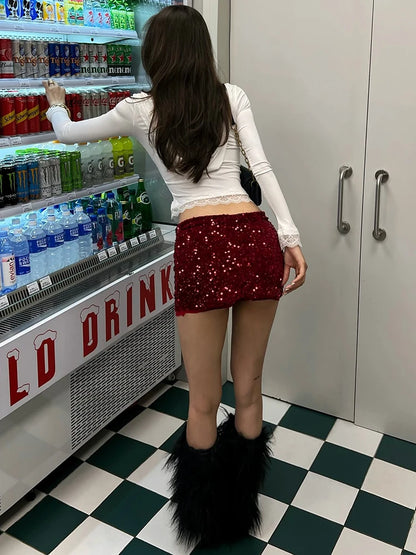 Falda de Lentejuelas