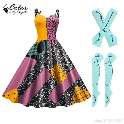 Vestido de Halloween de Sally