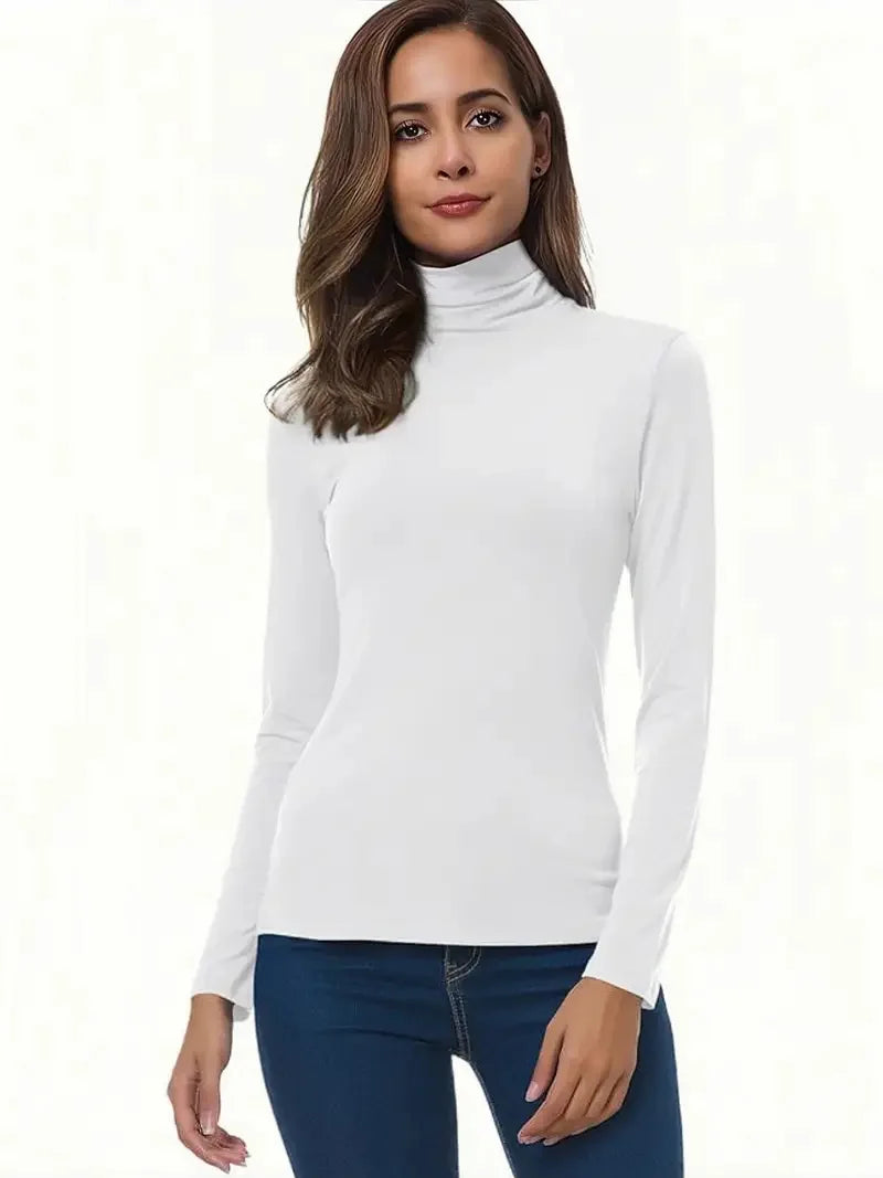 Blusa De Cuello Alto