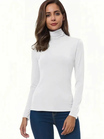 Blusa De Cuello Alto