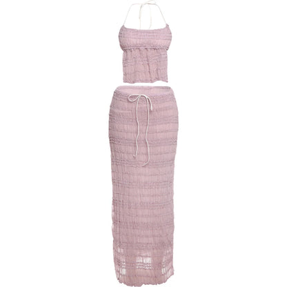Conjunto Con Espalda Descubierta