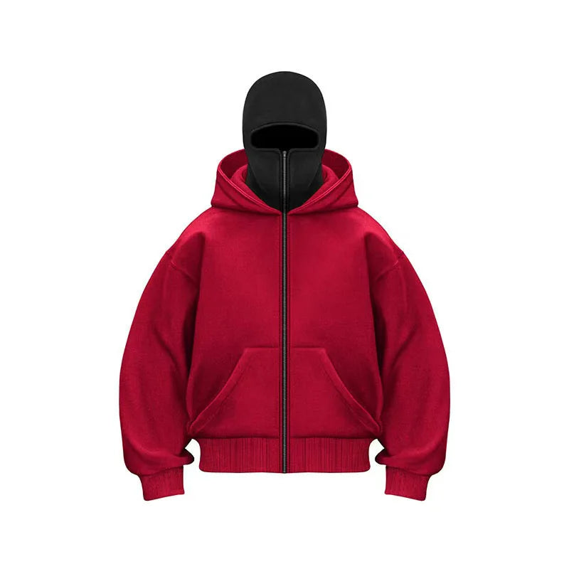 Hoodie con pasamontañas