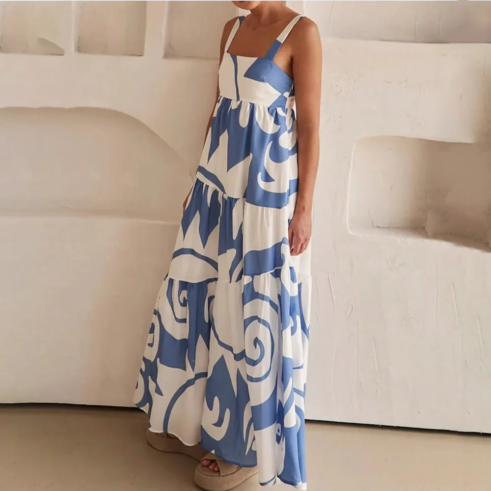 Vestido Largo Sin Mangas