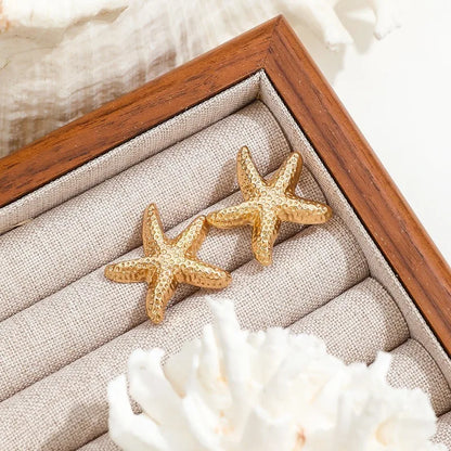 Pendientes de Estrella de Mar