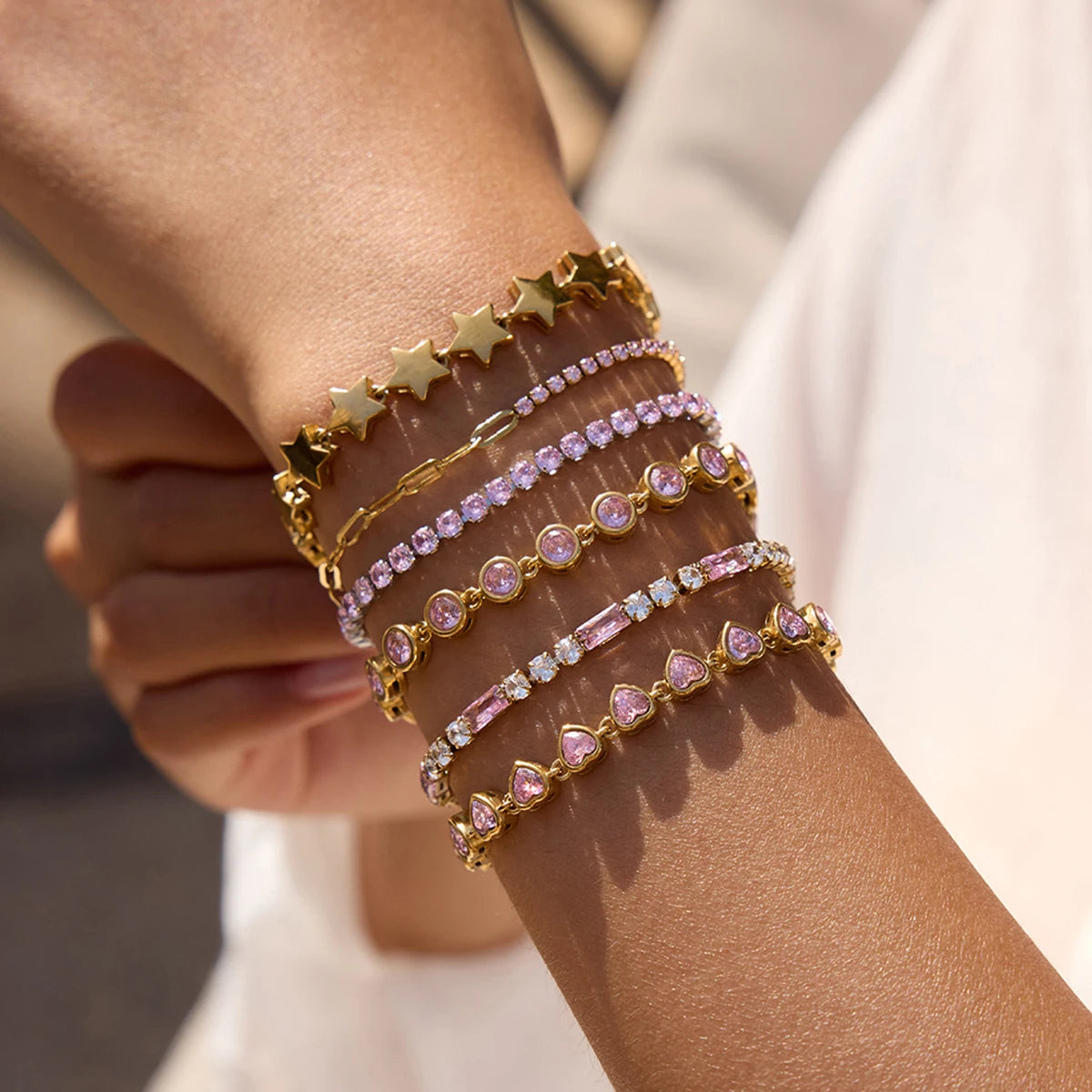 Pulseras de acero inoxidable