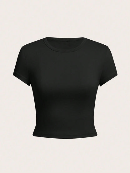 4 Piezas de Camiseta Básica