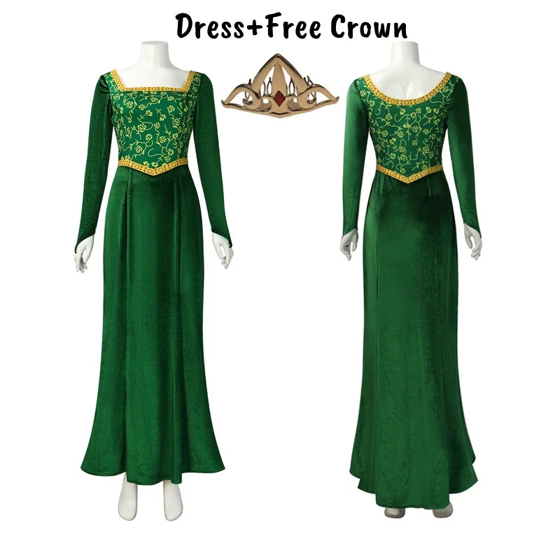 Vestido Fiona Shrek