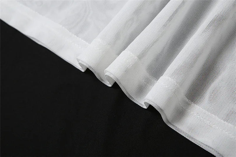 Falda Larga de Malla