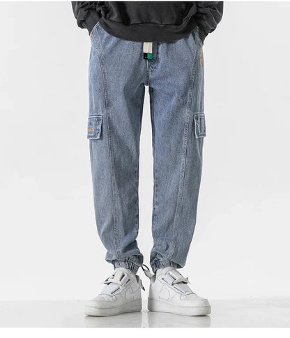 Pantalón de estilo Hip Hop con cintura elástica