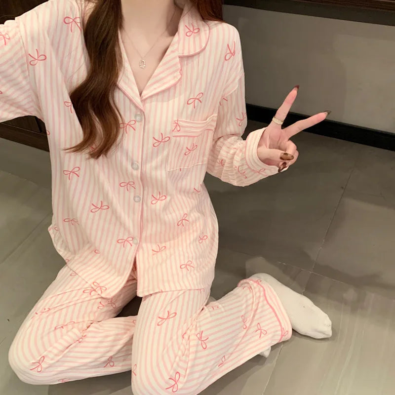 Pijama de Manga Larga
