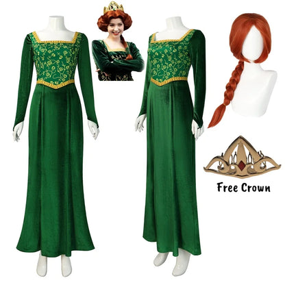 Vestido Fiona Shrek