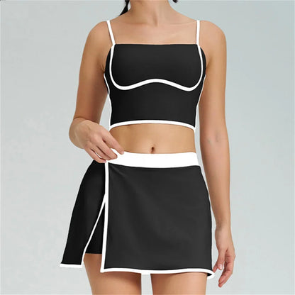 Conjunto Sujetador Deportivo y Falda