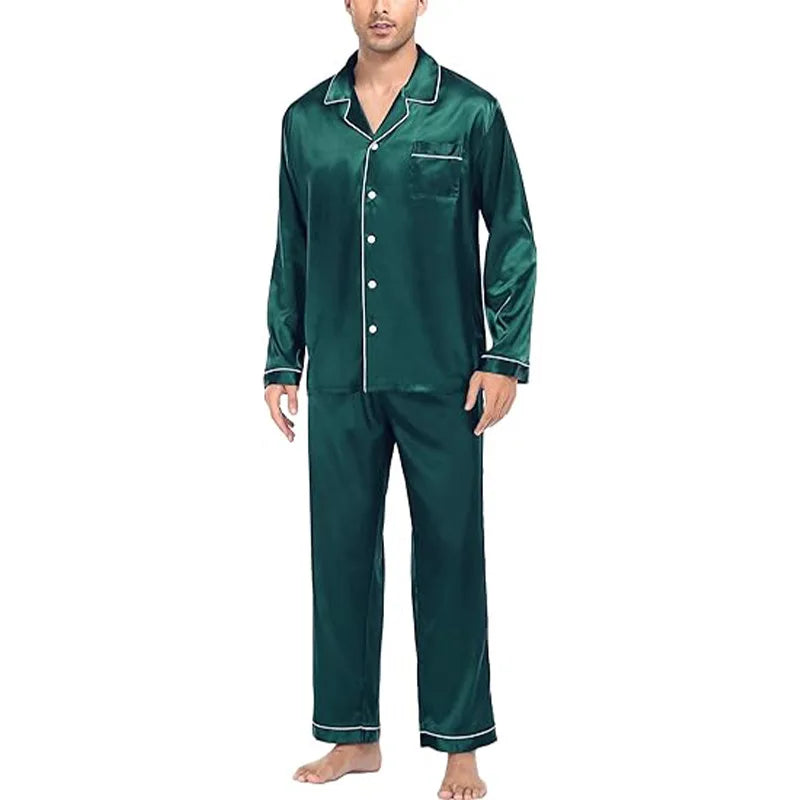 Pijama Lisa de Manga Larga