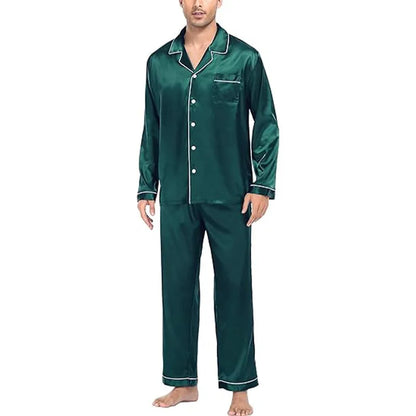 Pijama Lisa de Manga Larga