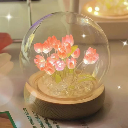 Luz De Tulipán Artificial