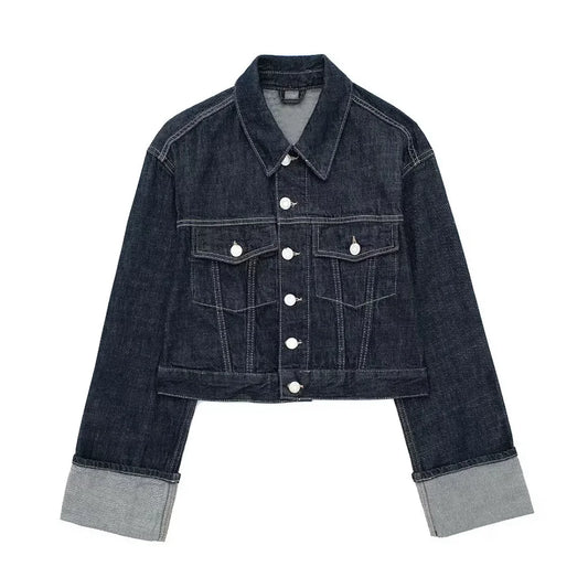 Chaquetas de Mezclilla con Bolsillos