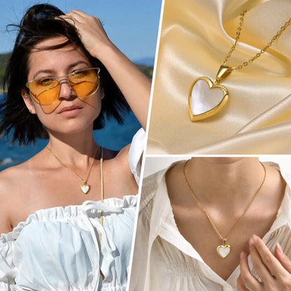 Collar Con Colgante De Corazón