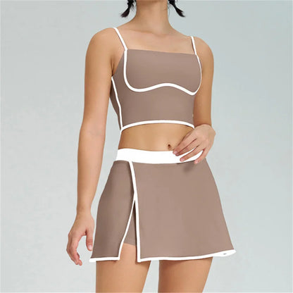 Conjunto Sujetador Deportivo y Falda