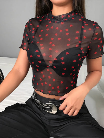 Camiseta De Cuello Alto