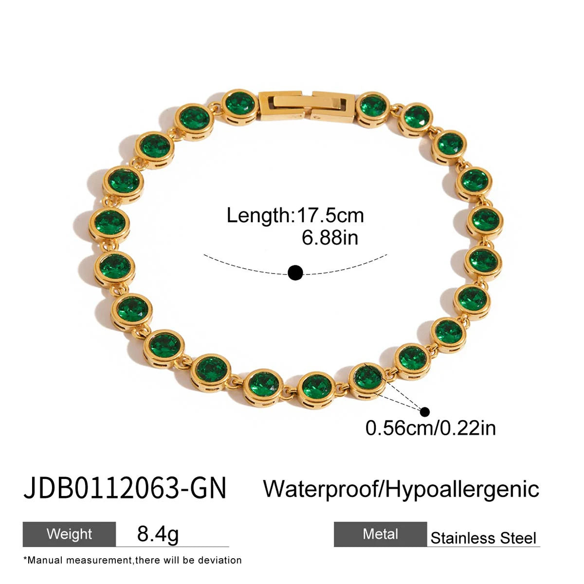 Pulseras de acero inoxidable