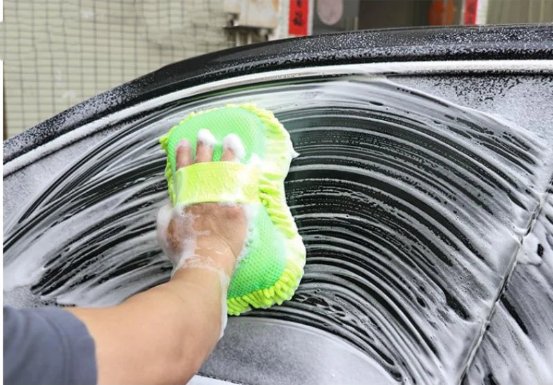 Manopla de microfibra para lavar el auto - foto 4
