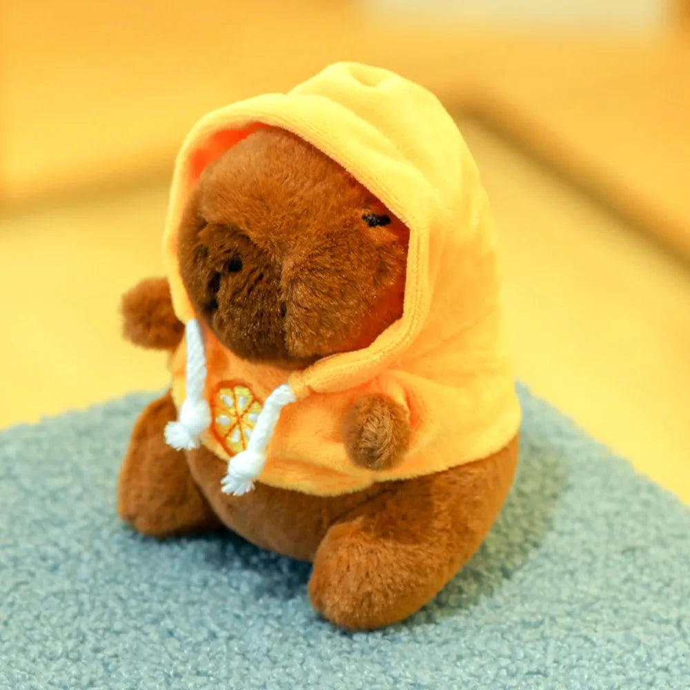 Peluche de capibara con sudadera - foto 4