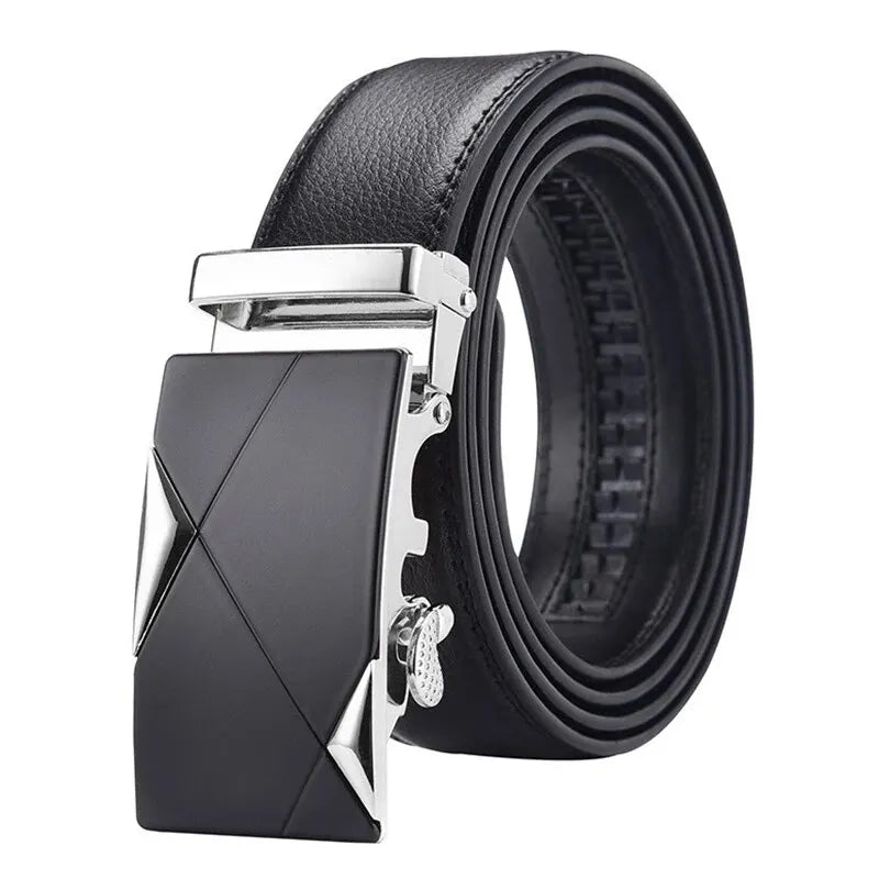 Cinturón de Vestir con Hebilla de Metal - Estilo A
