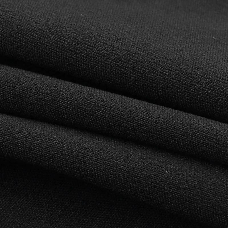 Minivestido Liso de Manga Larga