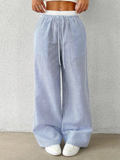 Pantalon Casual de pierna Ancha