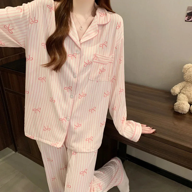 Pijama de Manga Larga