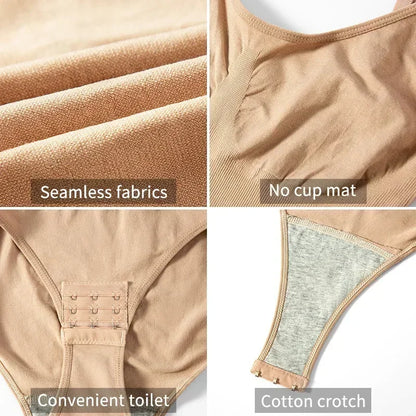 Body moldeador sin costuras con tirantes ajustables - foto 5