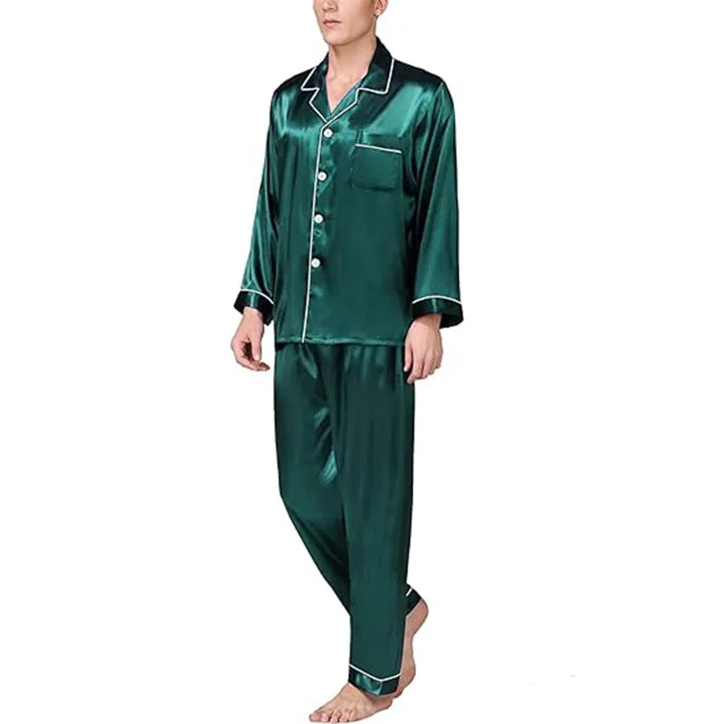 Pijama Lisa de Manga Larga
