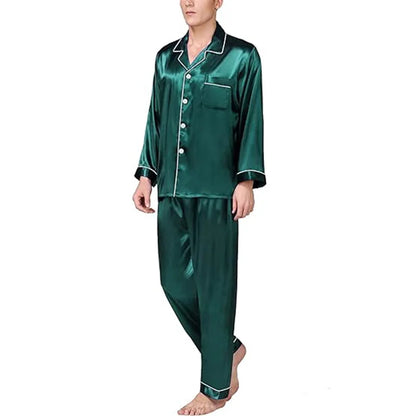 Pijama Lisa de Manga Larga