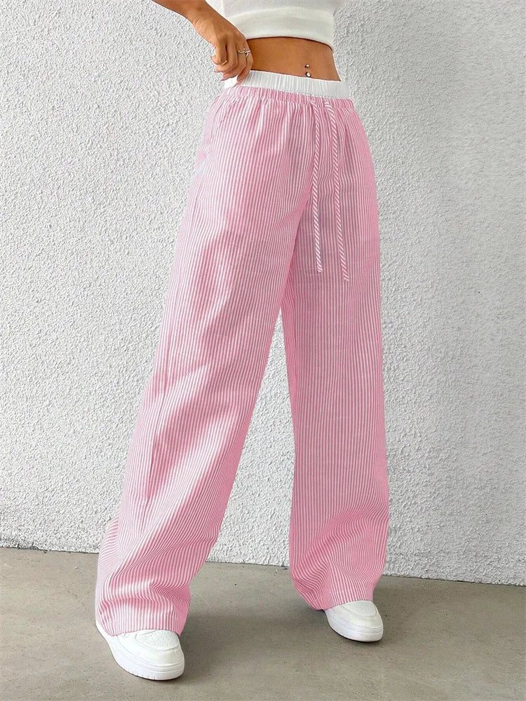 Pantalon Casual de pierna Ancha