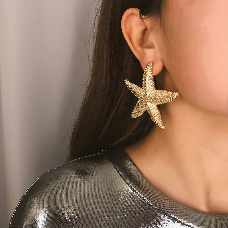 Pendientes De Estrella De Mar