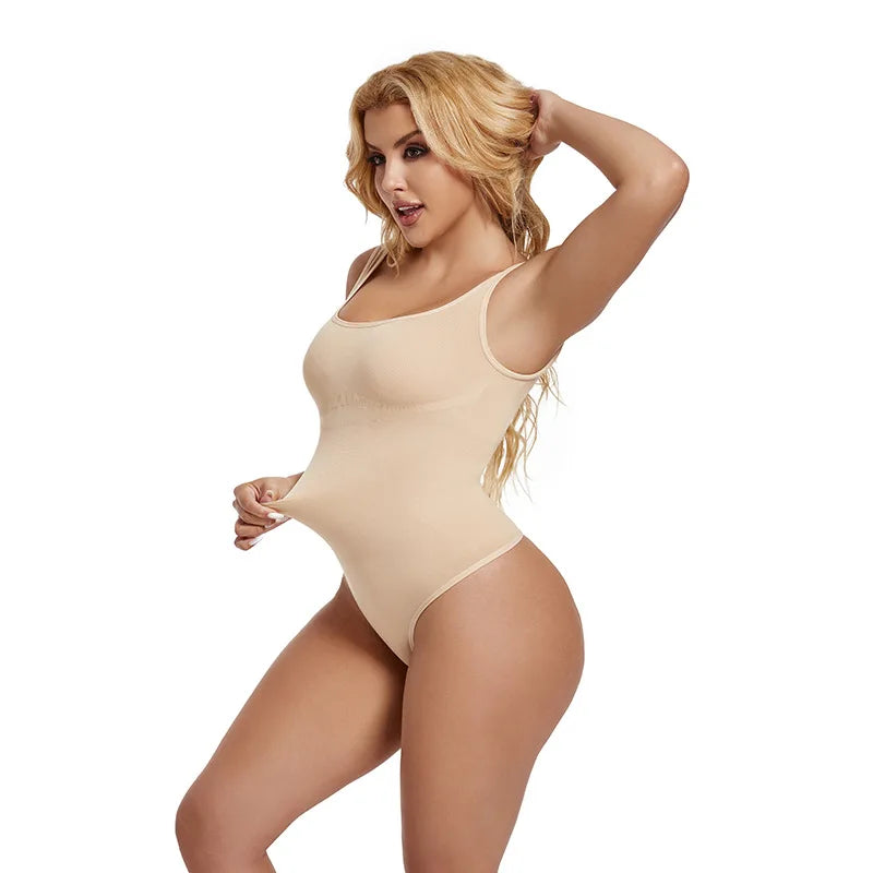 Body moldeador sin costuras de cuello cuadrado tipo tanga - foto 4