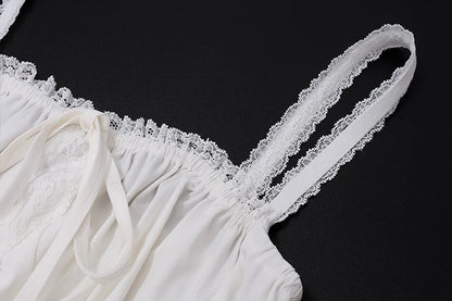 Minivestido Plisado sin Mangas