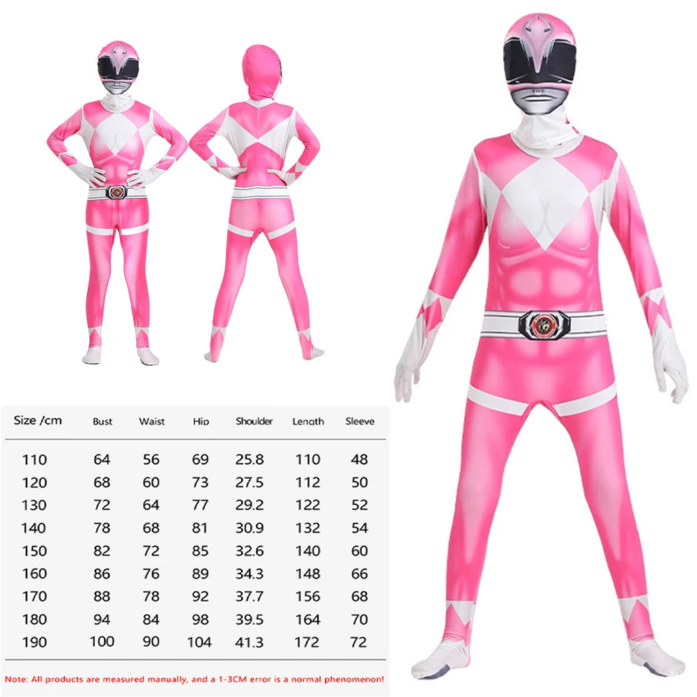 Disfraz de Power Rangers