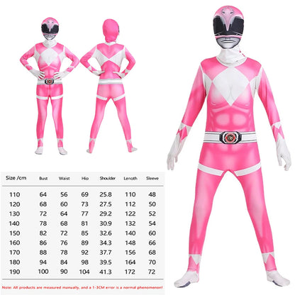 Disfraz de Power Rangers