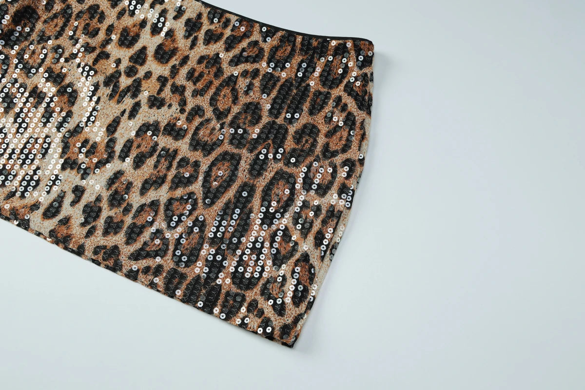 Falda Corta de Lentejuelas