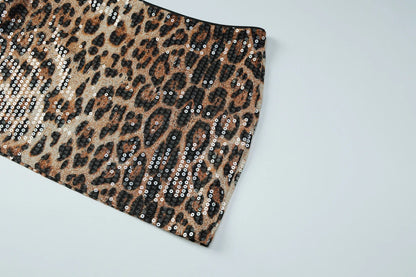 Falda Corta de Lentejuelas