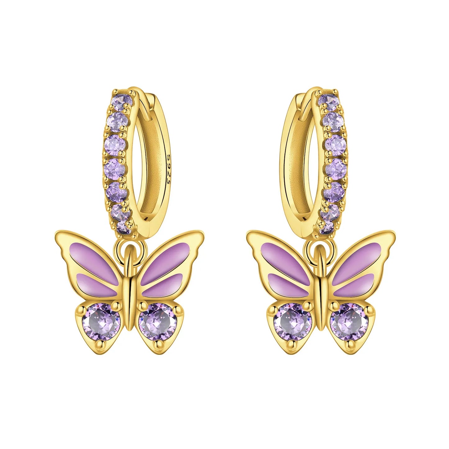 Pendientes De Mariposa